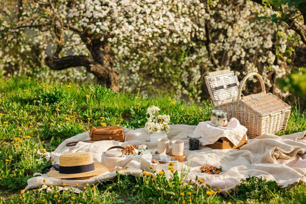 Photo Blooming garden