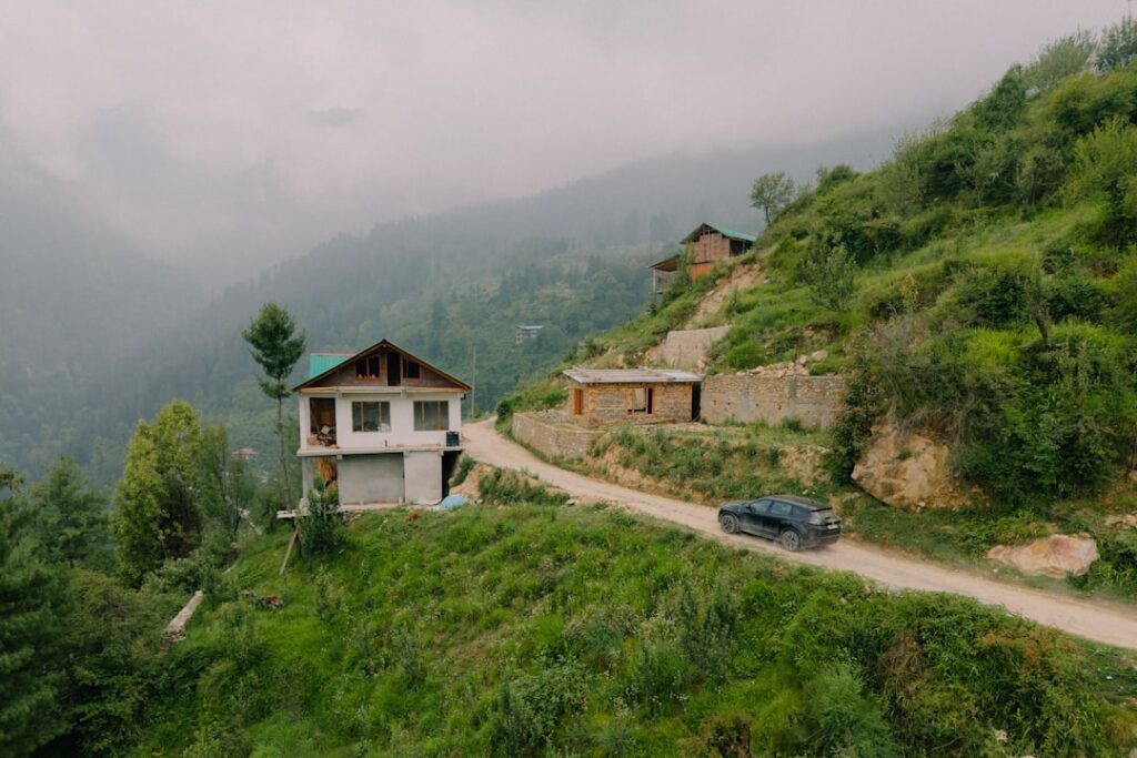 Photo traveling through villages