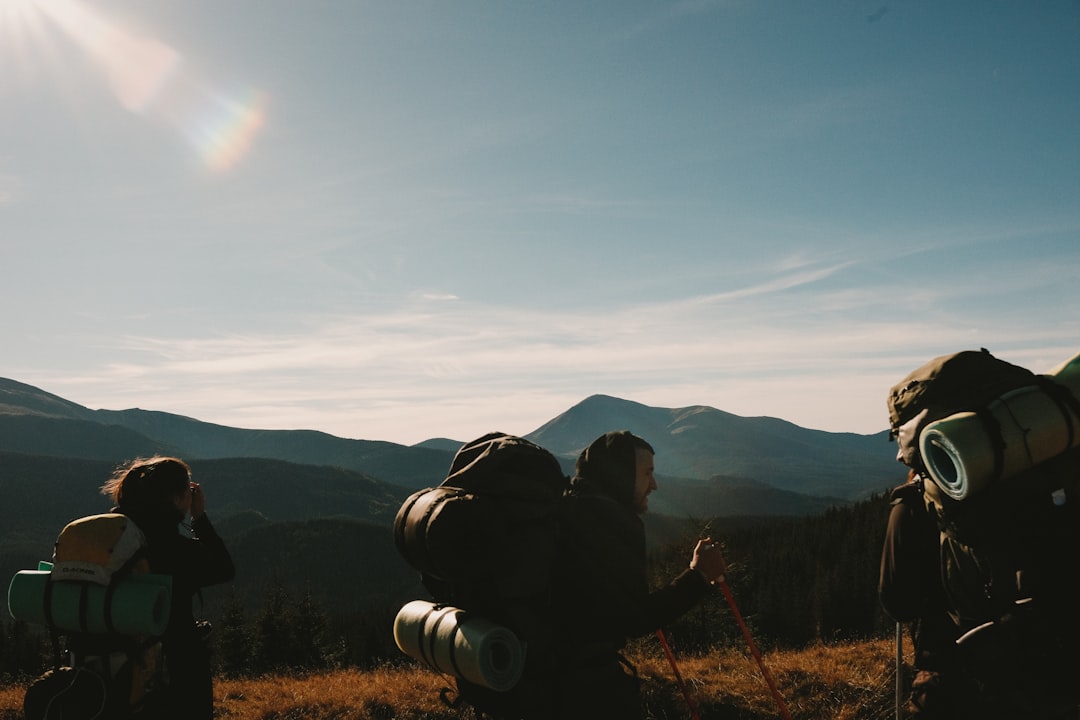 Photo adventure tourism in Carpathians