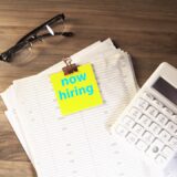 Photo accepting a job offer